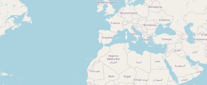 Mapa świata